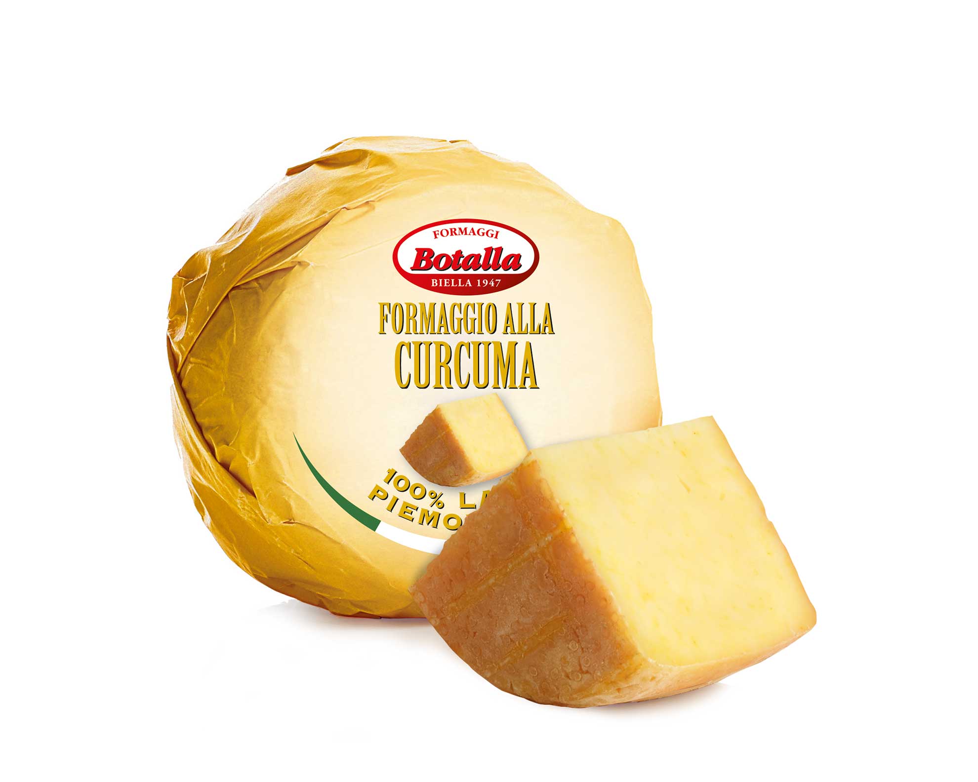 Formaggio alla curcuma 200g botalla