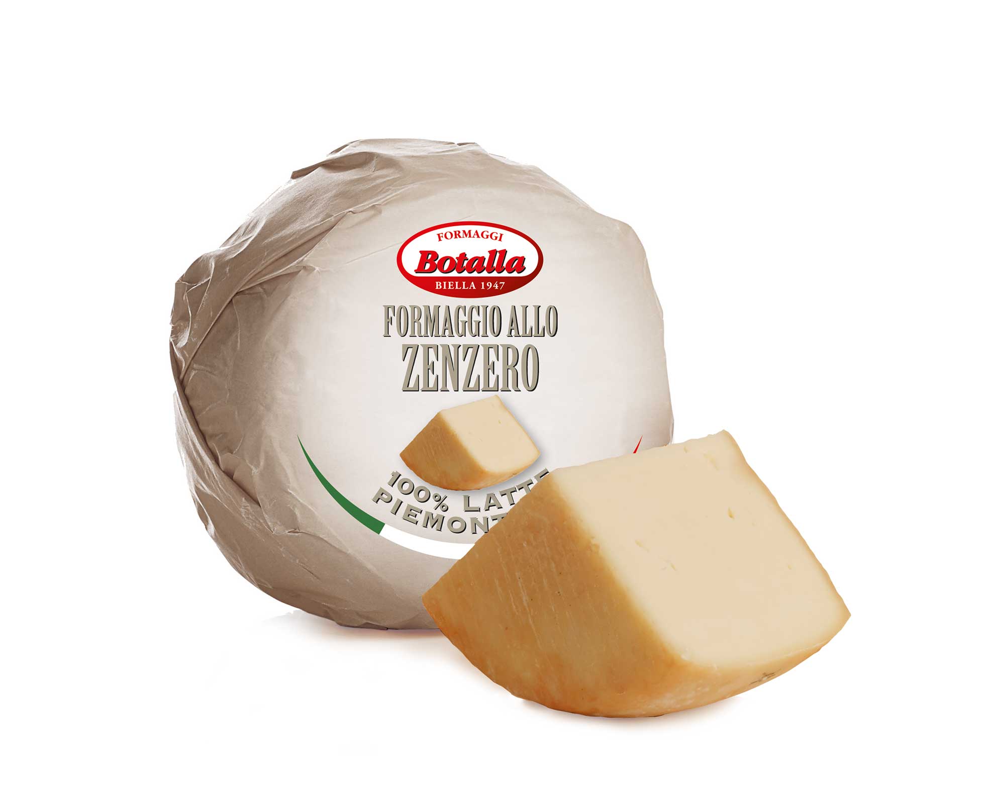 Formaggio allo zenzero colorato 200g botalla