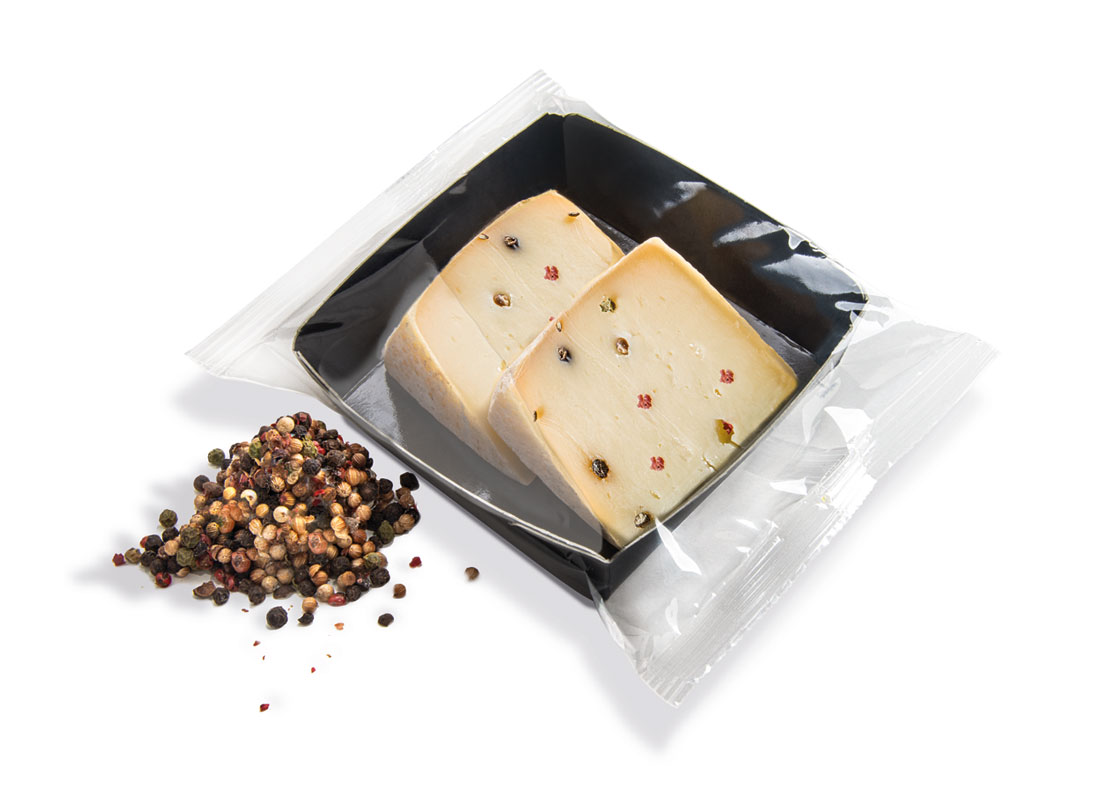 Formaggio al pepe, tra i formaggi porzionati Botalla