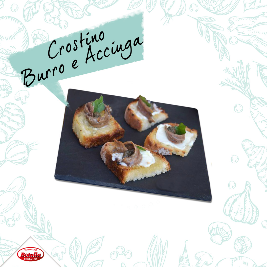 Crostini Burro e Acciughe