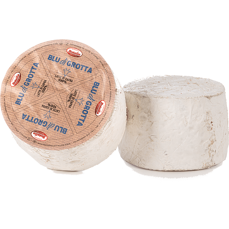 Blu di Grotta, il formaggio erborinato di capra Botalla.