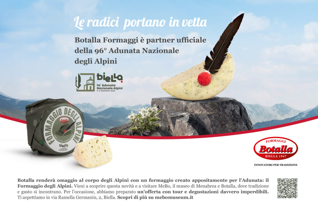 Botalla: Formaggio degli alpini, adunata Biella